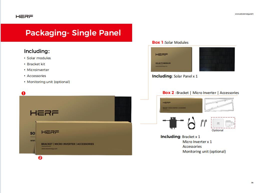 HERF300-P355N Packaging