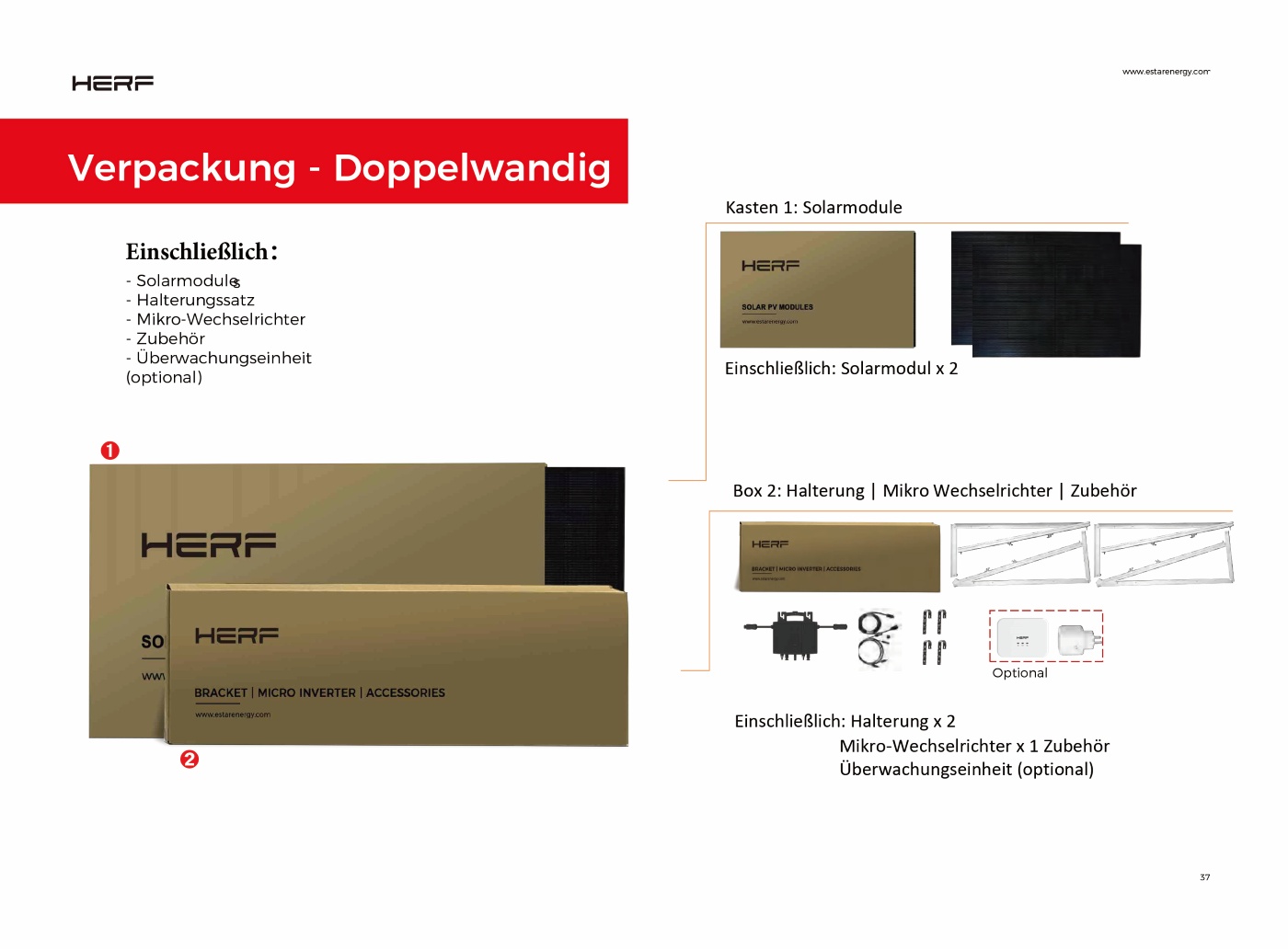 HERF800-P405S Verpackung